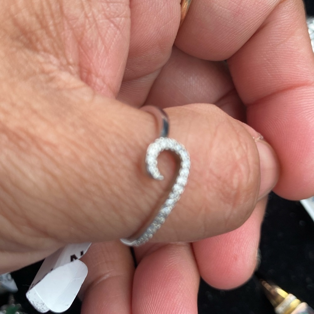 Cool Thumb Sterling Silver Ring - image 1